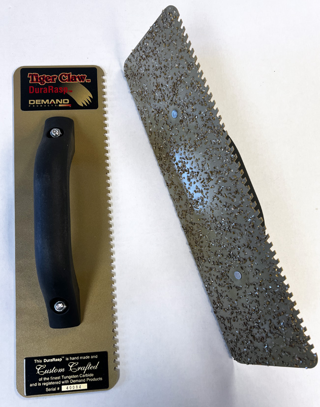 Tiger Claw Tungsten Carbide Sanding Rasp 4